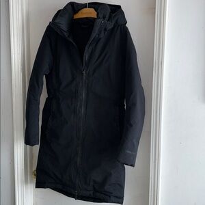 Lululemon athletica Snow Warrior Black Parka EUC